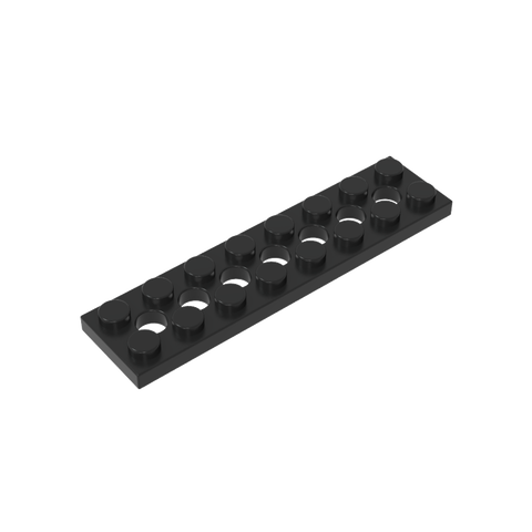 Gobricks,Technic Plate 2 x 8 [7 Holes],3738