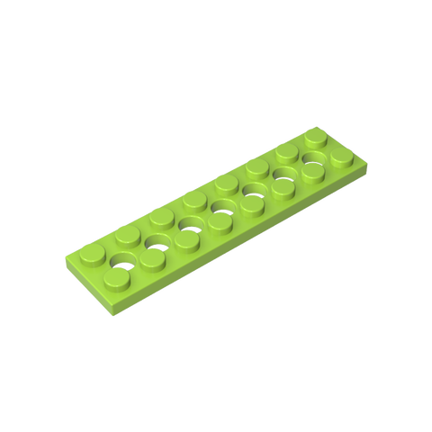 Gobricks,Technic Plate 2 x 8 [7 Holes],3738
