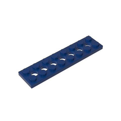 Gobricks,Technic Plate 2 x 8 [7 Holes],3738