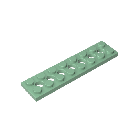 Gobricks,Technic Plate 2 x 8 [7 Holes],3738
