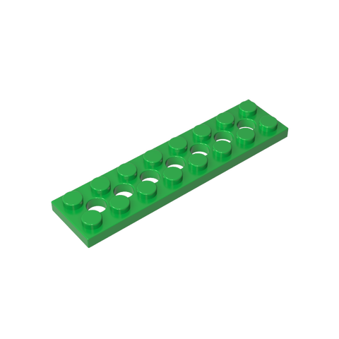 Gobricks,Technic Plate 2 x 8 [7 Holes],3738