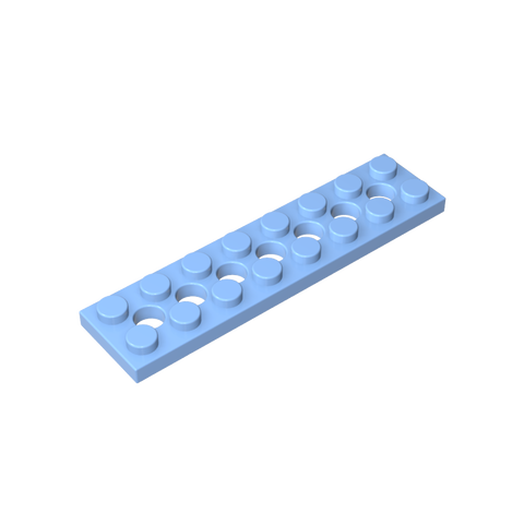 Gobricks,Technic Plate 2 x 8 [7 Holes],3738