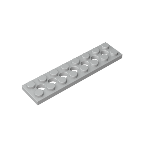 Gobricks,Technic Plate 2 x 8 [7 Holes],3738
