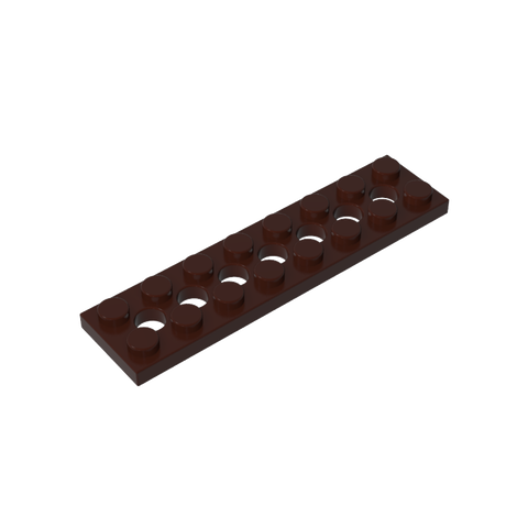 Gobricks,Technic Plate 2 x 8 [7 Holes],3738