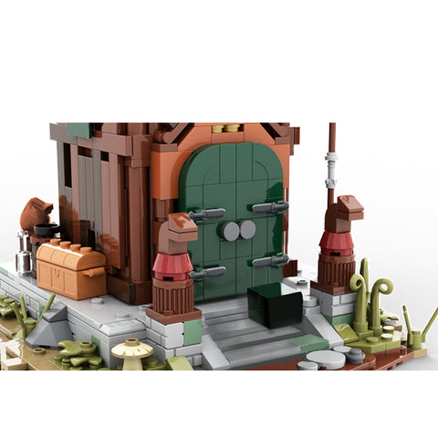 (Gobricks version) 987pcs MOC-137941 Rohan Watchtower Middle-Earth