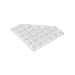 Gobricks,Wedge Plate 6 x 6 Cut Corner,6106