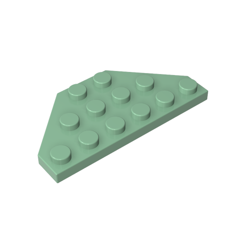 Gobricks,Wedge Plate 3 x 6 Cut Corners,2419,43127