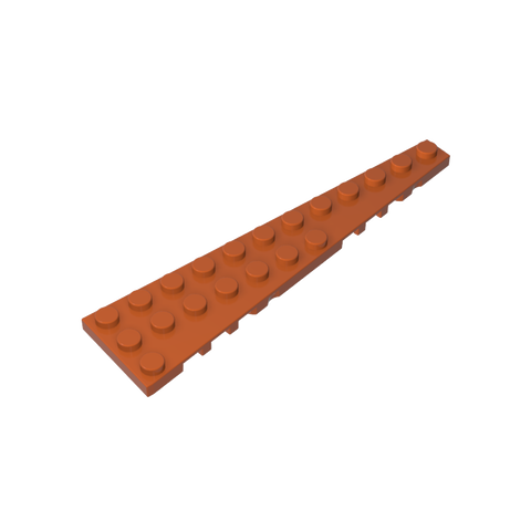 Gobricks,Wedge Plate 12 x 3 Right,47398