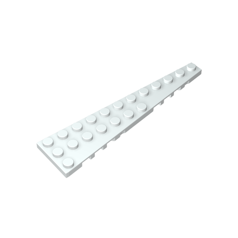 Gobricks,Wedge Plate 12 x 3 Right,47398