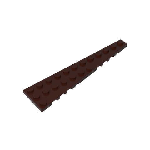 Gobricks,Wedge Plate 12 x 3 Right,47398