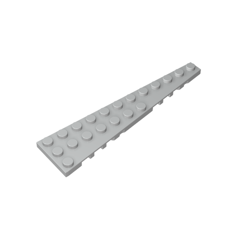 Gobricks,Wedge Plate 12 x 3 Right,47398
