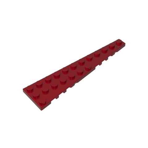 Gobricks,Wedge Plate 12 x 3 Right,47398