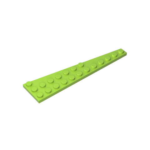 Gobricks,Wedge Plate 12 x 3 Left,47397