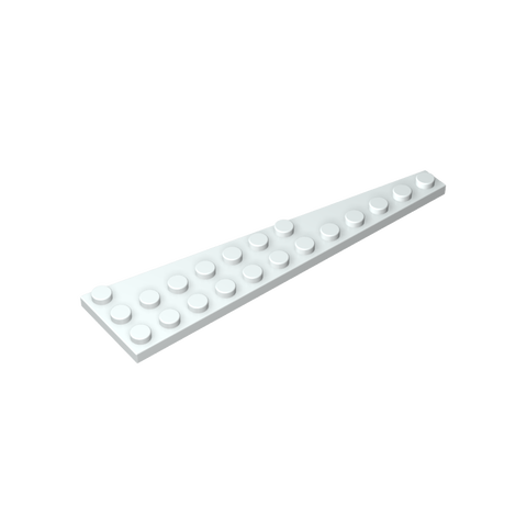 Gobricks,Wedge Plate 12 x 3 Left,47397
