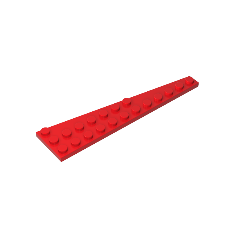 Gobricks,Wedge Plate 12 x 3 Left,47397