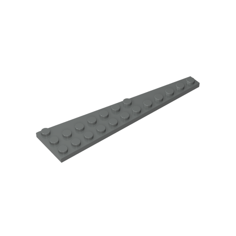 Gobricks,Wedge Plate 12 x 3 Left,47397