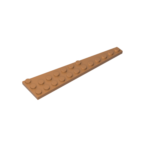 Gobricks,Wedge Plate 12 x 3 Left,47397