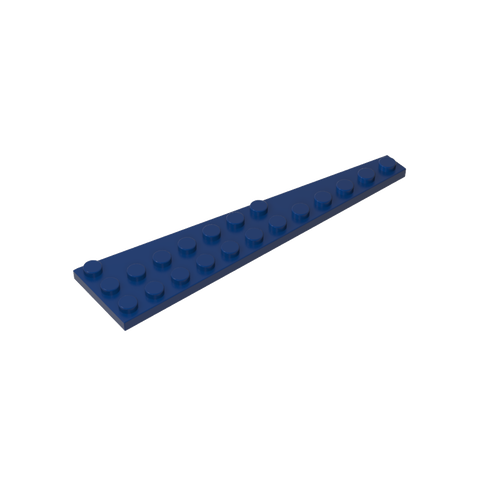 Gobricks,Wedge Plate 12 x 3 Left,47397