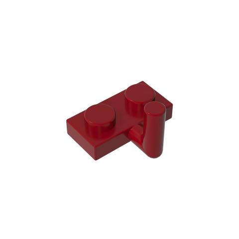 Gobricks,Plate Special 1 x 2 with Arm Up [Horizontal Arm 6mm],4623,88072,4623a,4623b,43876