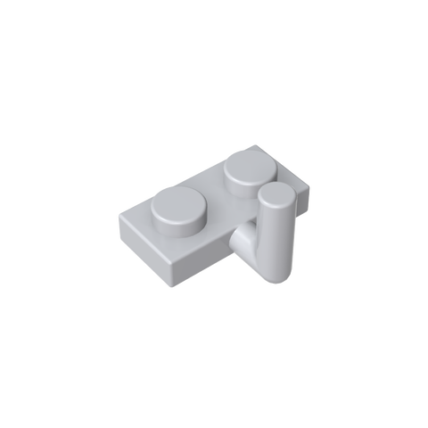 Gobricks,Plate Special 1 x 2 with Arm Up [Horizontal Arm 6mm],4623,88072,4623a,4623b,43876