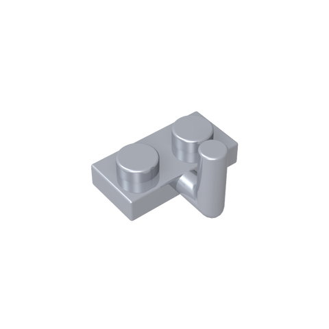 Gobricks,Plate Special 1 x 2 with Arm Up [Horizontal Arm 6mm],4623,88072,4623a,4623b,43876