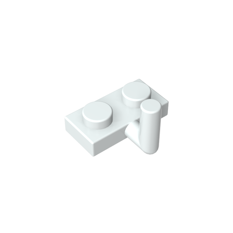 Gobricks,Plate Special 1 x 2 with Arm Up [Horizontal Arm 6mm],4623,88072,4623a,4623b,43876
