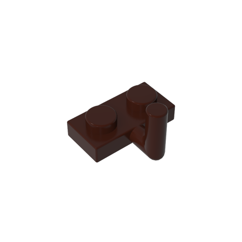 Gobricks,Plate Special 1 x 2 with Arm Up [Horizontal Arm 6mm],4623,88072,4623a,4623b,43876