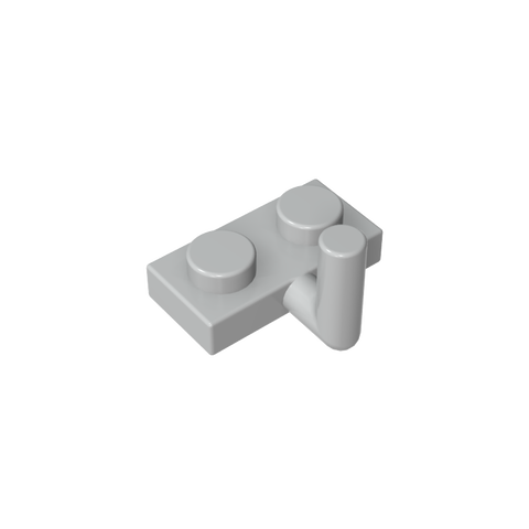 Gobricks,Plate Special 1 x 2 with Arm Up [Horizontal Arm 6mm],4623,88072,4623a,4623b,43876