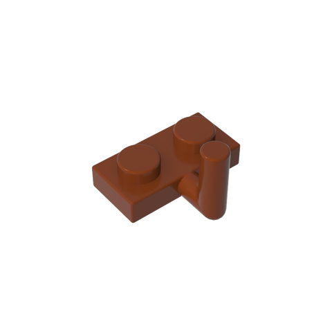 Gobricks,Plate Special 1 x 2 with Arm Up [Horizontal Arm 6mm],4623,88072,4623a,4623b,43876