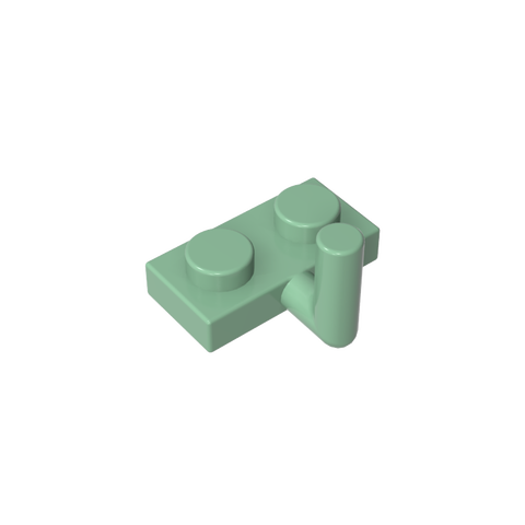 Gobricks,Plate Special 1 x 2 with Arm Up [Horizontal Arm 6mm],4623,88072,4623a,4623b,43876