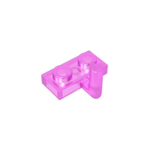 Gobricks,Plate Special 1 x 2 with Arm Up [Horizontal Arm 6mm],4623,88072,4623a,4623b,43876
