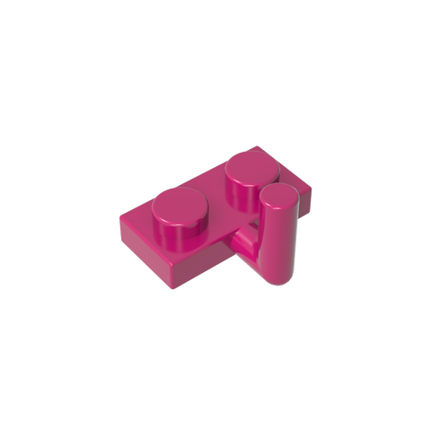 Gobricks,Plate Special 1 x 2 with Arm Up [Horizontal Arm 6mm],4623,88072,4623a,4623b,43876