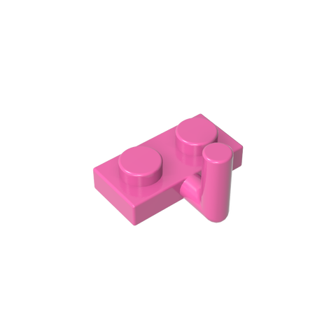 Gobricks,Plate Special 1 x 2 with Arm Up [Horizontal Arm 6mm],4623,88072,4623a,4623b,43876