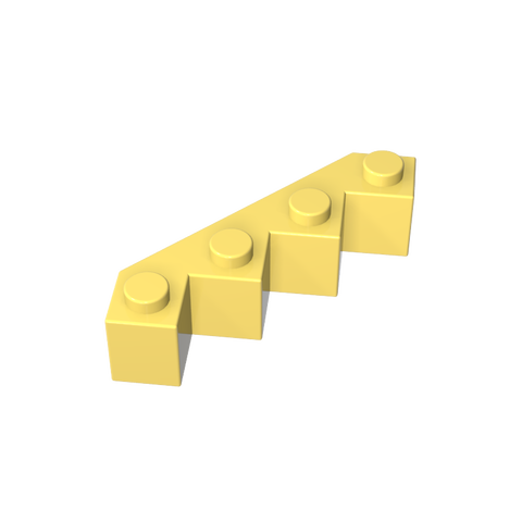 Gobricks,Wedge 4 x 4 Facet,14413