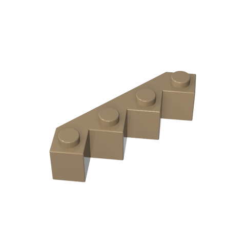 Gobricks,Wedge 4 x 4 Facet,14413