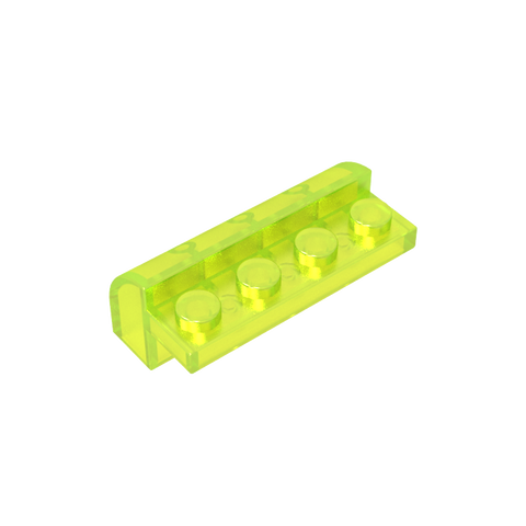 Gobricks,Brick Curved 2 x 4 x 1 1/3 with Curved Top,6081