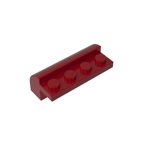 Gobricks,Brick Curved 2 x 4 x 1 1/3 with Curved Top,6081