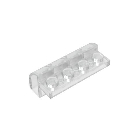 Gobricks,Brick Curved 2 x 4 x 1 1/3 with Curved Top,6081
