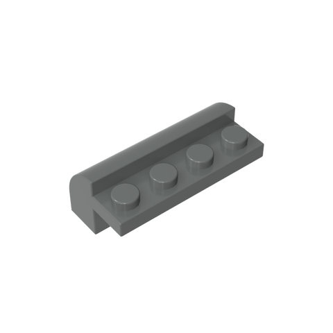 Gobricks,Brick Curved 2 x 4 x 1 1/3 with Curved Top,6081