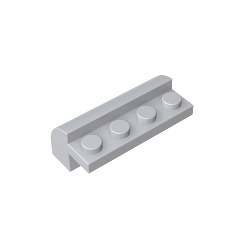 Gobricks,Brick Curved 2 x 4 x 1 1/3 with Curved Top,6081