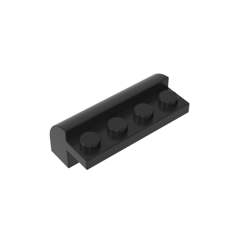 Gobricks,Brick Curved 2 x 4 x 1 1/3 with Curved Top,6081
