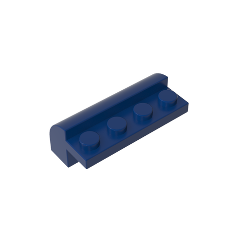 Gobricks,Brick Curved 2 x 4 x 1 1/3 with Curved Top,6081