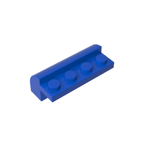Gobricks,Brick Curved 2 x 4 x 1 1/3 with Curved Top,6081