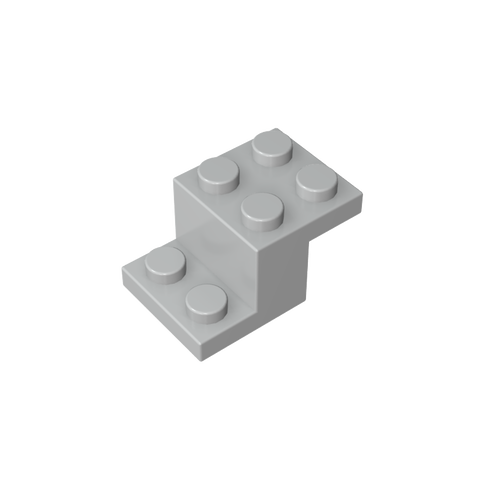 Gobricks,Bracket 3 x 2 x 1 1/3 with Pin Bottom,18671,73562