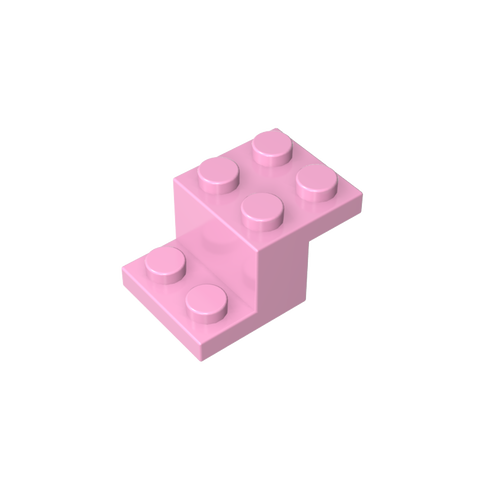Gobricks,Bracket 3 x 2 x 1 1/3 with Pin Bottom,18671,73562