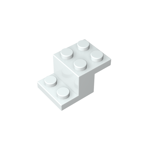Gobricks,Bracket 3 x 2 x 1 1/3 with Pin Bottom,18671,73562