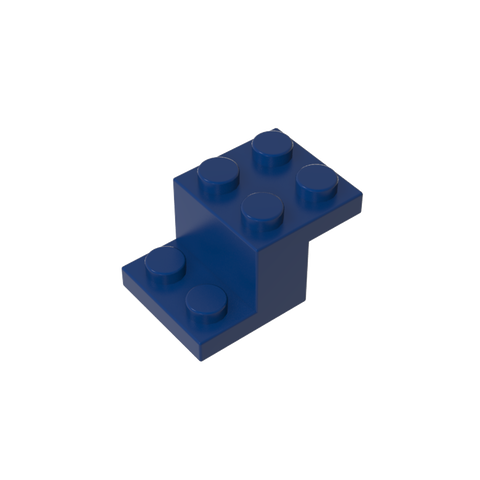 Gobricks,Bracket 3 x 2 x 1 1/3 with Pin Bottom,18671,73562