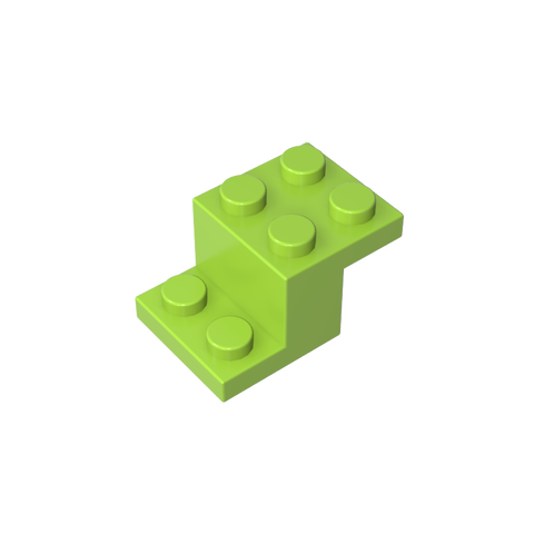 Gobricks,Bracket 3 x 2 x 1 1/3 with Pin Bottom,18671,73562