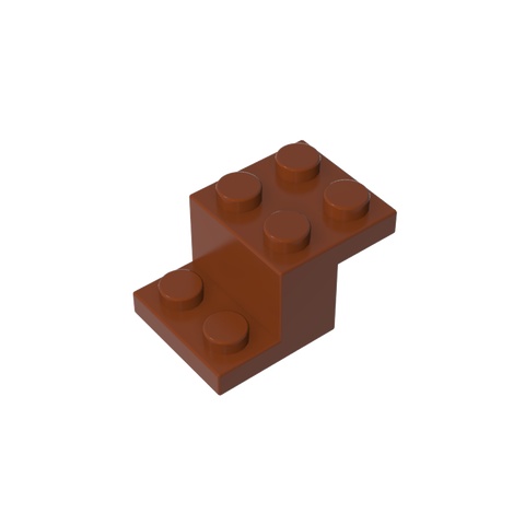 Gobricks,Bracket 3 x 2 x 1 1/3 with Pin Bottom,18671,73562