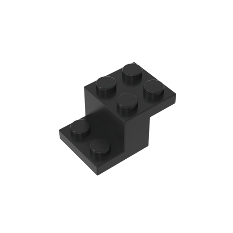 Gobricks,Bracket 3 x 2 x 1 1/3 with Pin Bottom,18671,73562